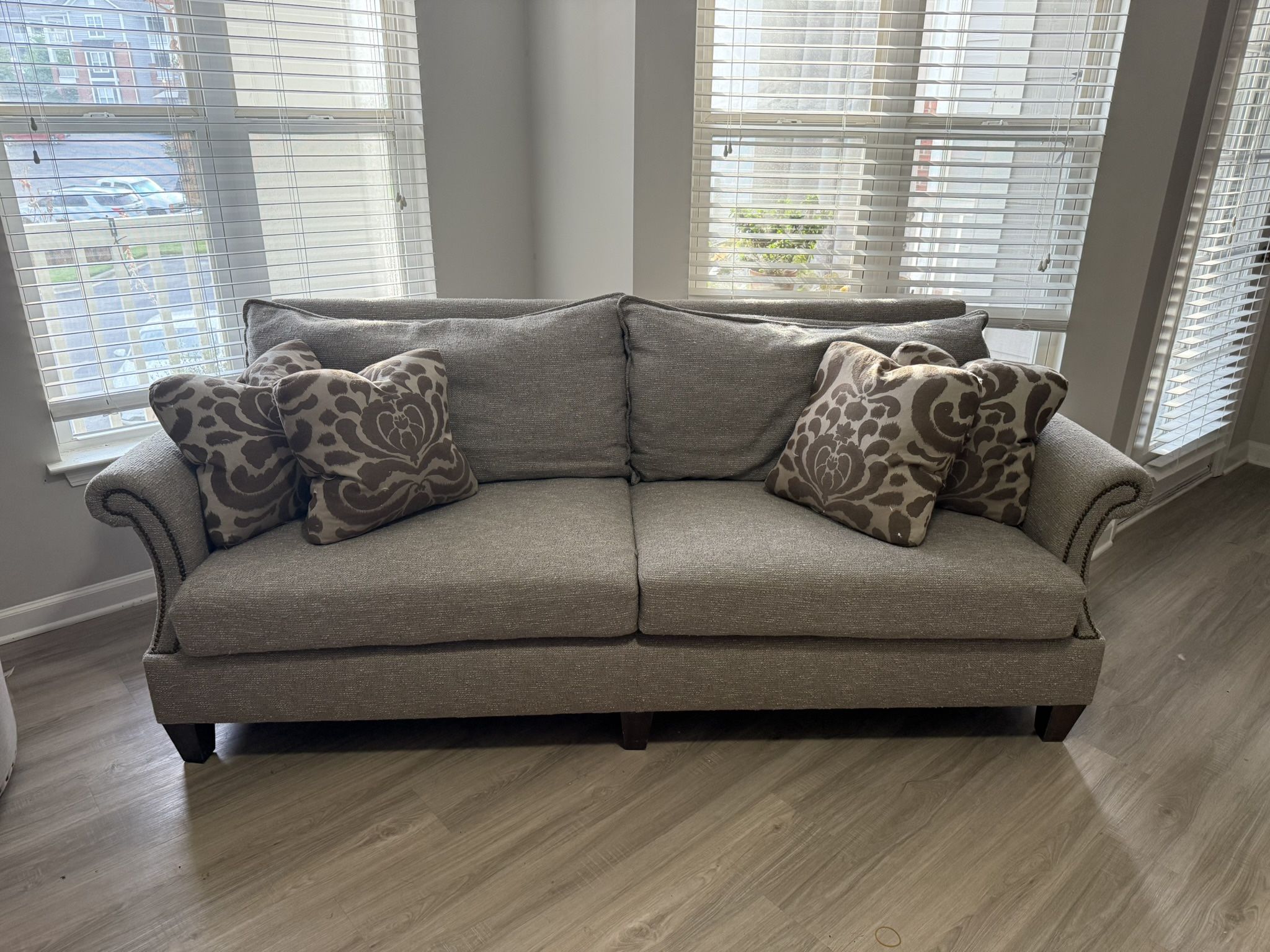 Gray Kincaid Couch