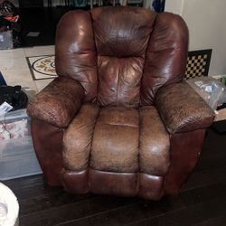 Leather Recliner 