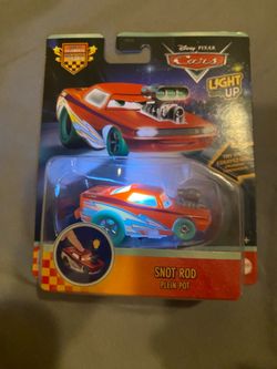 Disney Pixar Cars Light Up Snot Rod