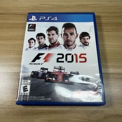 Formula 1 2015 PS4
