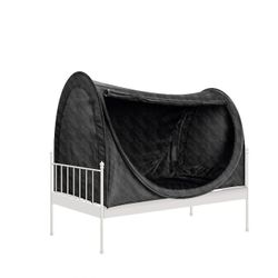 Vivohome Twin Bed Tent, Black, Child or Adult, Mosquito Mesh, 4 Doors, +/- Light Blocking LIKE NEW