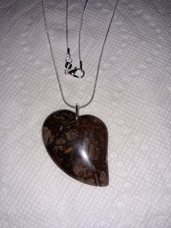 Beautiful Brown Lapis necklace