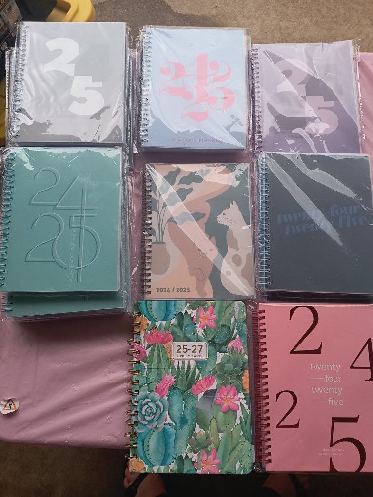 2024/2025 Monthly Planners