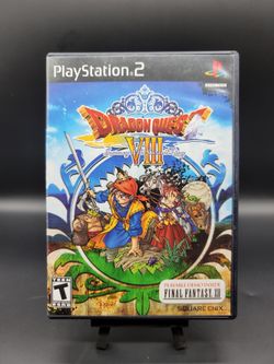 Playstation 2 Dragon Quest VIII ( Tested & Working  ) No Demo for FFXII