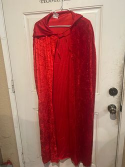 Red Halloween cape