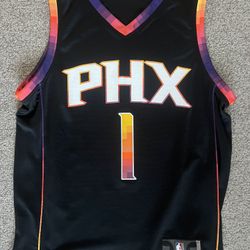 Fanatics Phoenix Suns Booker #1 NBA Jersey Black Medium