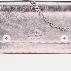 Kate Spade New York Metallic Pink Mini Hand Purse 