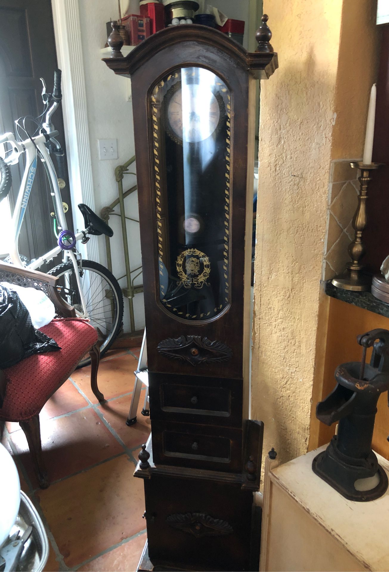 Reproduction Antique Floor Clock