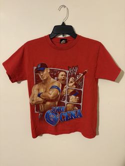 Vintage 2008 WWE John Cena Youth Shirt Size Medium 