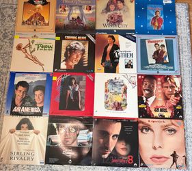 16 Laserdiscs of poorly reviewed movies