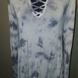 Large Long Sleeve Blouse. Clothes 