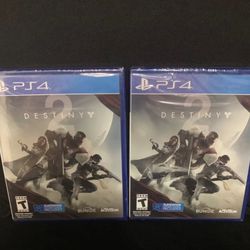 2x Copies of Factory Sealed PS4 Destiny NEW!!