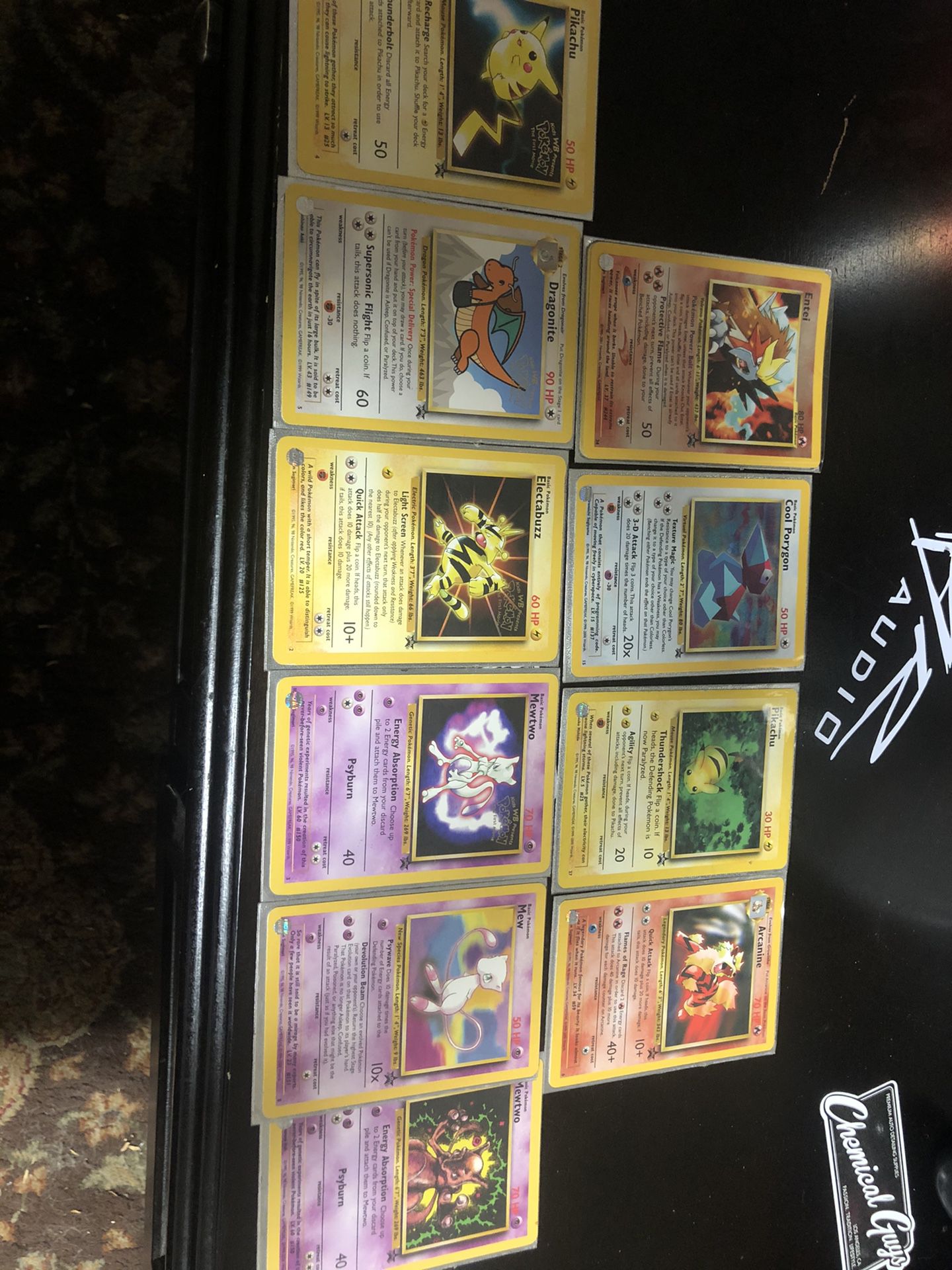 Pokemon PROMO cards and full set from the first movie
