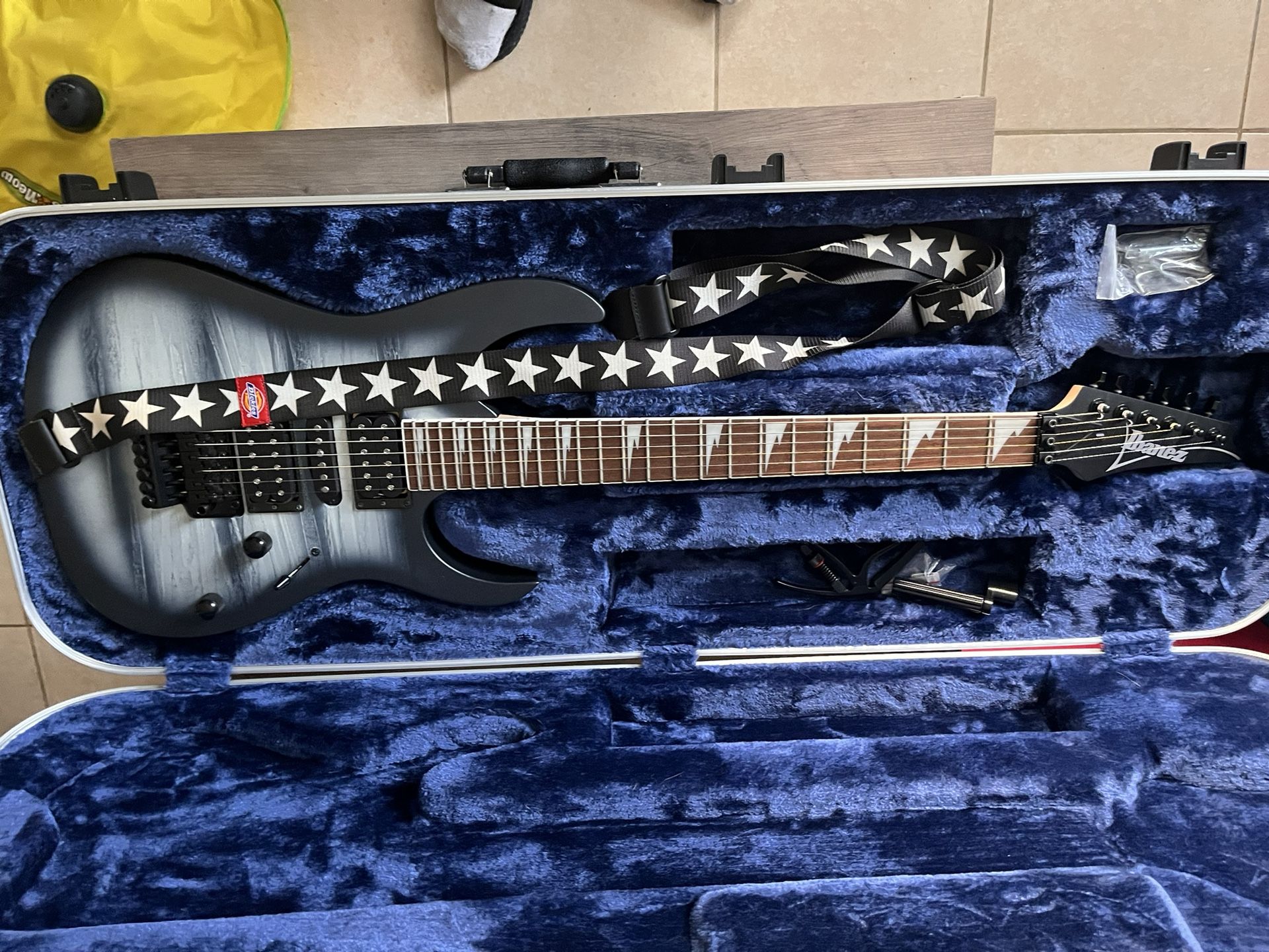 Ibanez Electric Guitar And Amp