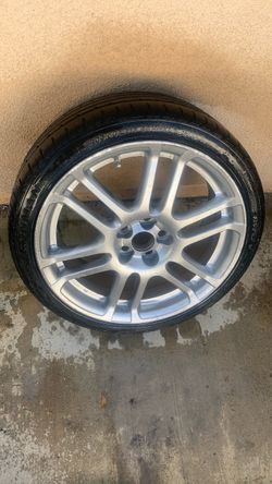 17-Inch Alloy Wheel with Tire 205/40ZR17
