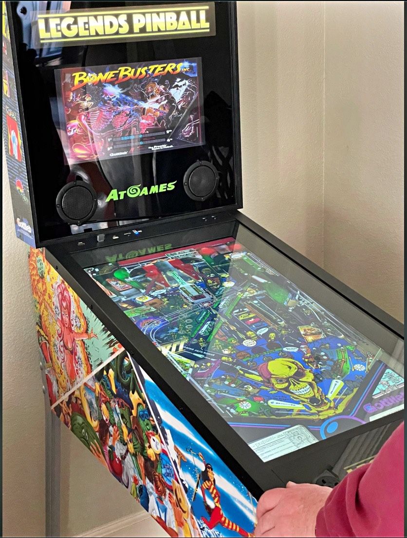 Legends HD Pinball Machine 127 Digital Pinball Tables By AtGames for