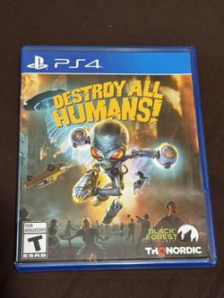 Destroy All Humans PS4 Game
