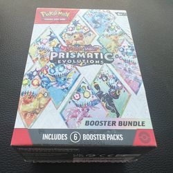 Pokemon scarlet and violet prismatic evolutions booster bundle