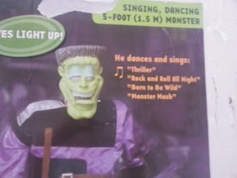 Halloween ... Vintage Dancing Frankenstein