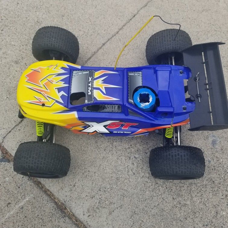 xtm xst nitro car controls remote no Battery stare run good
