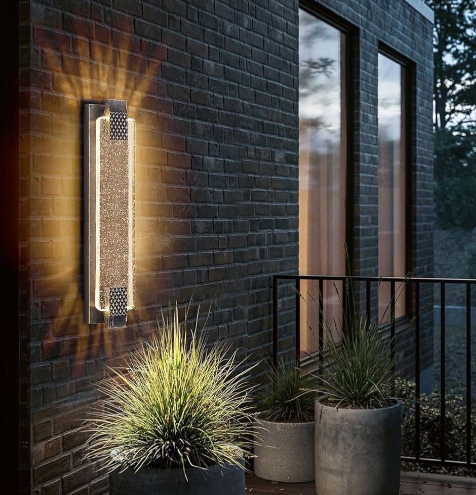 Outdoor Crystal Light - Glass