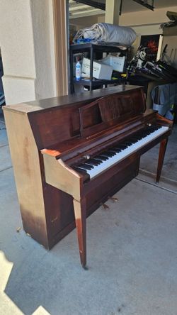 vintage Baldwin upright piano
