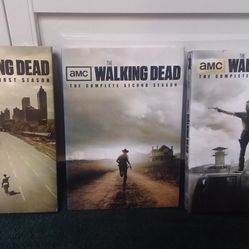 "The Walking Dead" series DVD set Seasons 1, 2, & 3