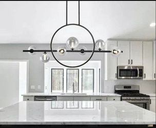 Luna 8-light LED Island Pendant Light