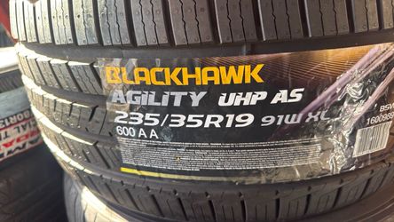 Blackhawk Agility UHP AS 235/35R19 Tire $120 each tire