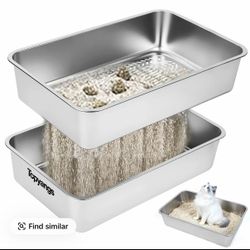 Topyangs XL Sifting Cat Litter Box
