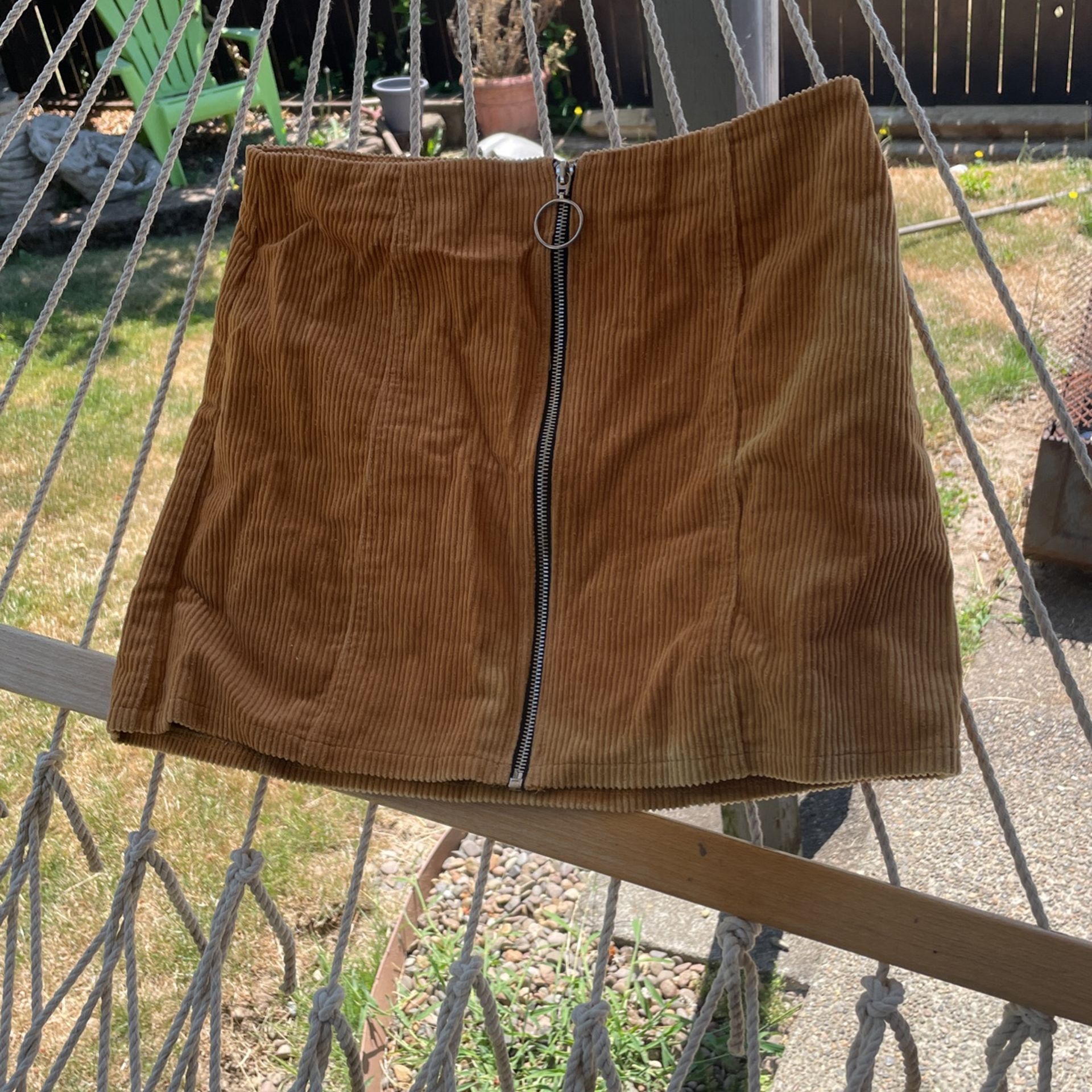 Medium Corduroy Mini Skirt