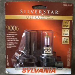 SilverStar Ultra Headlight and Fog Light Bulb 9006SU