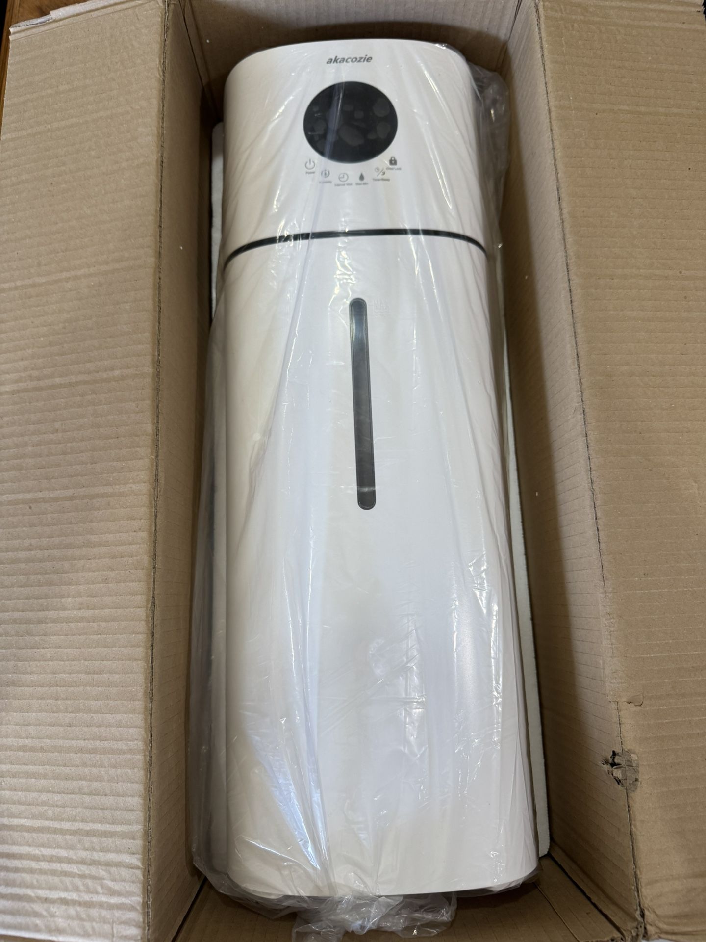 Akacozie Floor Standing Water Cirulatior Ultrasonic Humidifier 4.2Gal/16L