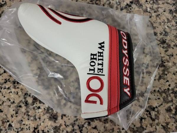 Odyssey White HOT OG Blade putter headcover Mens golf BRAND NEW