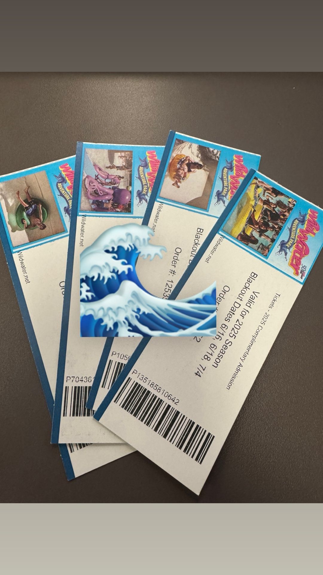 Wild Water Tickets