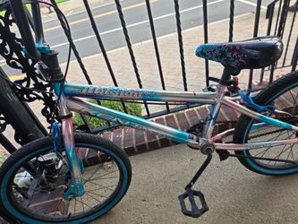 Kent Illusion BMX Bike in a striking blue-to-purple iridescent finish. With new seat not installed. Everything works.