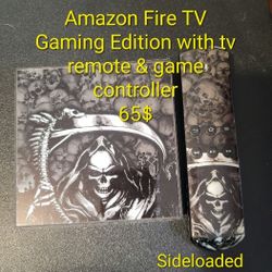 Amazon Fire TV Gaming Edition with Tv Remote & Game Controller 
