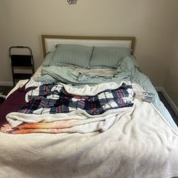 Queen Bed & Mattress Moving Sale