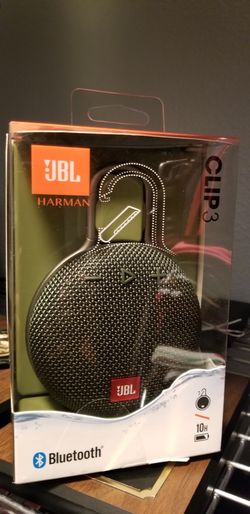 ARMY GREEN JBL CLIP 3