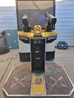 L.A. MACHINE GUNS deluxe video arcade ORIGINAL