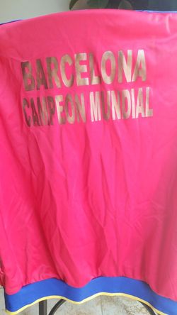 Barcelona campeon mundial sweater XL