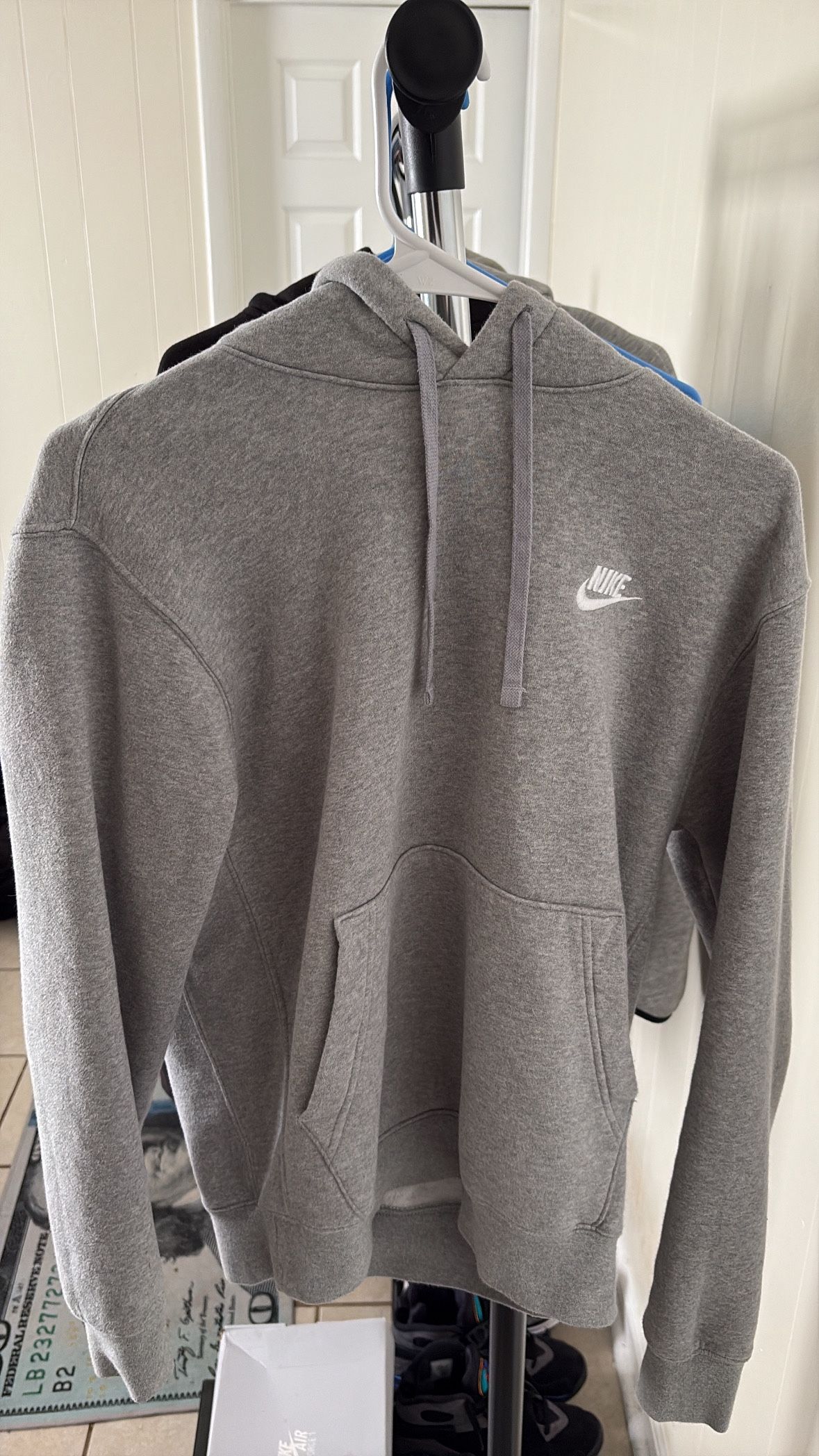 Grey nike hoodie