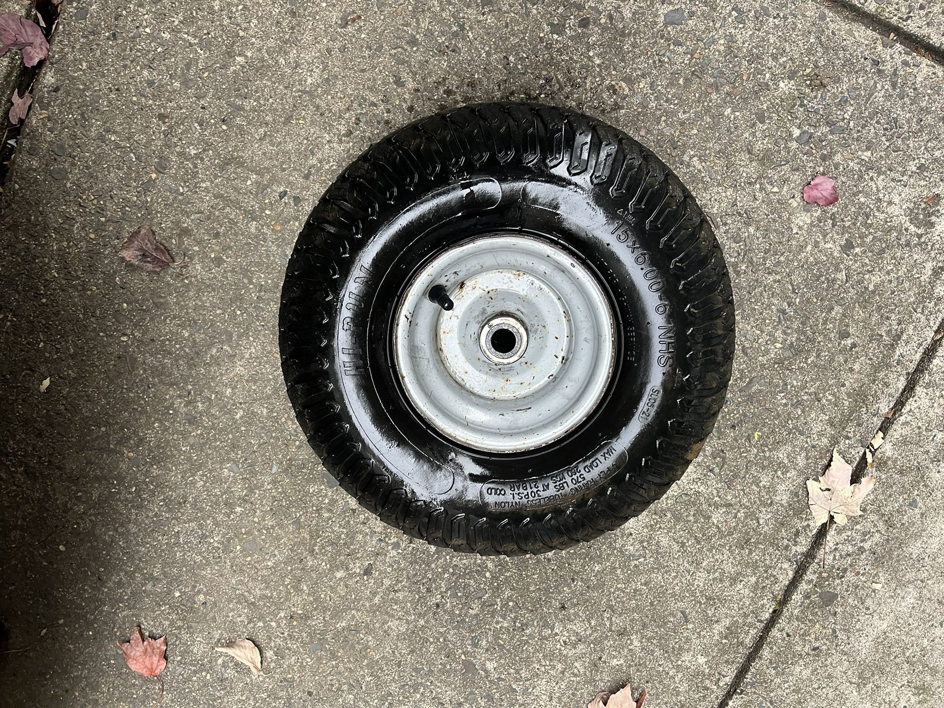 Lawn Tractor Tire and Wheel