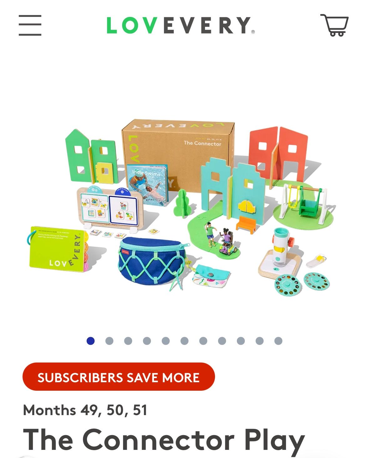 Lovevery Playkit - 49,50,51 Months