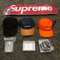 Brand New Supreme/ Bape  Ítems For Sale Mask  Hats Shirt 