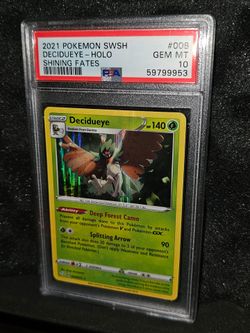 Decidueye PSA 10 Pokemon shining fates