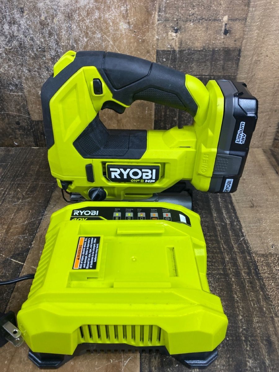 RYOBI ONE+ HP 18V Brushless Cordless Jig Saw Kit PBLJS01B (A1D008089)