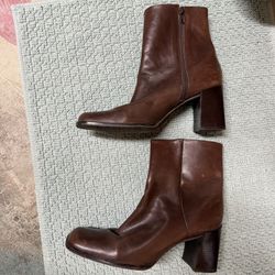 Women’s Brown Leather Boots