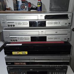 VCR/DVD Combo Players (SONY, Panasonic, GO•VIDEO)