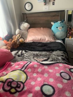 Ashley’s bed & side table